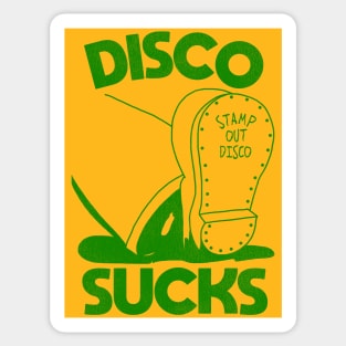 Disco Sucks / Stamp Out Disco Sticker